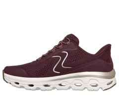 Skechers Slip-ins: Glide-Step Sole — BURGUNDY / GOLD 5
