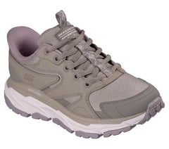 Skechers Slip-ins Relaxed Fit: D'Lux Journey - Talon Summit — GRAY / LAVENDER 4