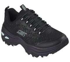 D'Lite Max - Disco Slip — BLACK / AQUA 4