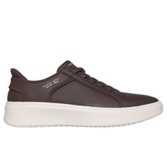 Skechers Slip-ins: Court Break - Double Vented — CHOCOLATE 1