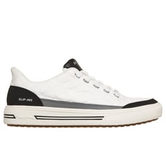 Skechers Slip-ins: Arch Fit Arcade - Cozy Fit Charming Daze — WHITE / BLACK 1