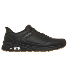 Skechers Slip-ins Relaxed Fit: Arch Fit UNO - Relaxing On Air — BLACK 1