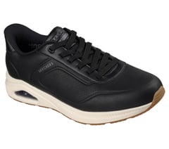 Skechers Slip-ins Relaxed Fit: Arch Fit UNO - Relaxing On Air — BLACK 4