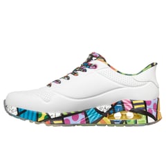 Skechers Slip-ins Britto: UNO - Britto Landscape — WHITE / MULTI 5
