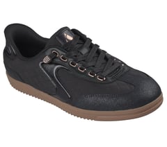Skechers Slip-ins: Hotshot - Cozy Fit Grand Glow — BLACK / ROSE GOLD 4