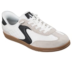 Skechers Slip-ins: Hotshot - Cozy Fit Soft Luxe — WHITE / BLACK 4