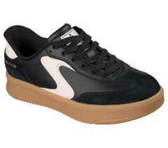 Skechers Slip-ins: Hotshot HI - Lifted Luxe — BLACK / WHITE 4