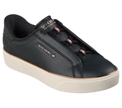 Skechers Slip-ins: Belmont - Refined Ease — BLACK / ROSE GOLD 4