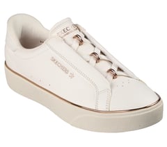 Skechers Slip-ins: Belmont - Refined Ease — WHITE / ROSE GOLD 4