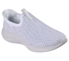 Skechers Slip-ins Martha Stewart: Ultra Flex 4.0 - Radiance — WHITE / SILVER 4