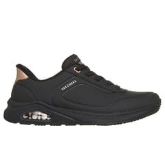 Skechers Slip-ins Relaxed Fit: Arch Fit UNO - Relaxing On Air — BLACK 1