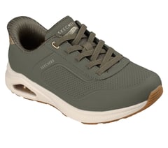 Skechers Slip-ins Relaxed Fit: Arch Fit UNO - Relaxing On Air — OLIVE 4