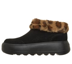 Skechers Slip-ins Relaxed Fit: Chillmax - Day Dreamin — BLACK / LEOPARD 5