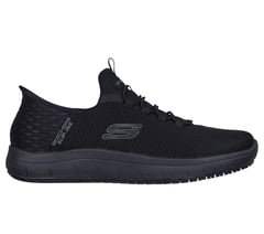 Skechers Slip-ins Work Slip Resistant: Summits - Colsin — BLACK 1