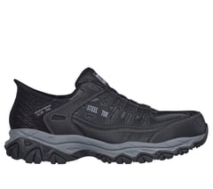 Skechers Slip-ins Work: Cankton - Faison — BLACK 1