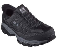 Skechers Slip-ins Work: Cankton - Faison — BLACK 4