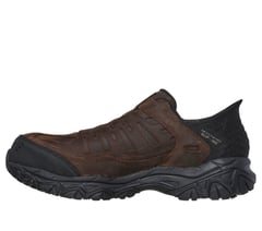Skechers Slip-ins Work: Holdredge - Ryker — BROWN 5