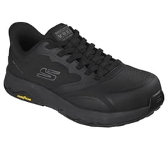 Skechers Slip-ins Work: Speed-Flex Trekker - Avlon — BLACK 4