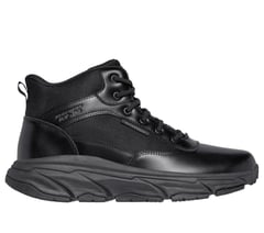 Skechers Slip-in Work Waterproof Slip-Resistant: D'Lux Journey - Redron — BLACK 1