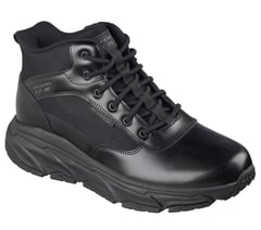 Skechers Slip-in Work Waterproof Slip-Resistant: D'Lux Journey - Redron — BLACK 4