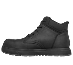 Skechers Slip-ins Work Safety Toe: Cliff — BLACK 5