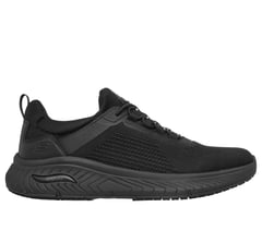 Work Slip Resistant: Arch Fit Crosser — BLACK 1