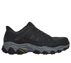 Skechers Slip-ins Work: After Burn M. Fit 2.0 - Volrock — BLACK / CHARCOAL 1