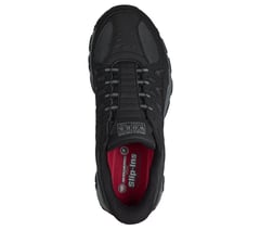 Skechers Slip-ins Work: After Burn M. Fit 2.0 - Volrock — BLACK / CHARCOAL 2