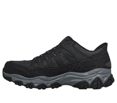 Skechers Slip-ins Work: After Burn M. Fit 2.0 - Volrock — BLACK / CHARCOAL 5