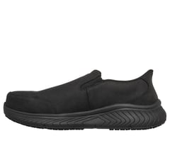 Skechers Slip-ins Work Slip-Resistant: Arch Fit Crosser — BLACK 5