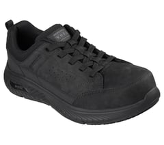 Work Slip-Resistant: Arch Fit Crosser - Vaultor — BLACK 4