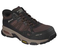 Skechers Slip-ins Work: Skech-Air Envoy - Nolvo — BROWN / BLACK 4