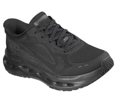 Skechers Slip-ins Work Slip-Resistant: Max Cushioning Glide-Step — BLACK 4