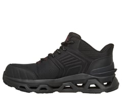Skechers Slip-ins Work Slip-Resistant: Glide-Step Altus - Ventran — BLACK / RED 5