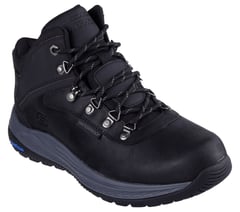 Skechers Slip-ins Waterproof Relaxed Fit: Meroe - Pikeman — BLACK 4