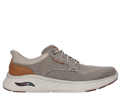 Skechers Slip-ins Relaxed Fit: Arch Fit Crosser - Ruger — TAUPE 1