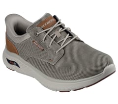 Skechers Slip-ins Relaxed Fit: Arch Fit Crosser - Ruger — TAUPE 4