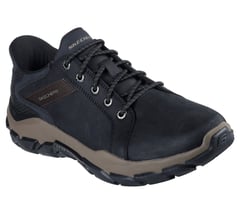 Skechers Slip-ins Relaxed Fit: Santoro - Rowdy — BLACK 4
