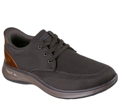 Skechers Slip-ins: Arch Fit Darlo - Perkins — OLIVE / BROWN 4