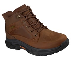 Skechers Slip-ins Waterproof Relaxed Fit: Respected 2.0 - Orson — BROWN 4