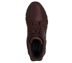 Skechers Slip-ins Waterproof Relaxed Fit: Respected 2.0 - Orson — RED / BROWN 2