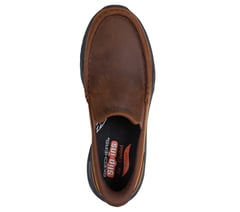 Skechers Slip-ins Relaxed Fit: Arch Fit Orvan - Glide Moc — BROWN 2