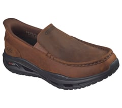 Skechers Slip-ins Relaxed Fit: Arch Fit Orvan - Glide Moc — BROWN 4