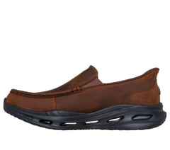 Skechers Slip-ins Relaxed Fit: Arch Fit Orvan - Glide Moc — BROWN 5