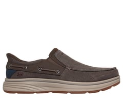 Skechers Slip-ins Relaxed Fit: Troutt - Rustic — BROWN 1
