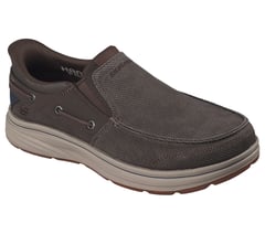 Skechers Slip-ins Relaxed Fit: Troutt - Rustic — BROWN 4