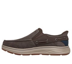 Skechers Slip-ins Relaxed Fit: Troutt - Rustic — BROWN 5