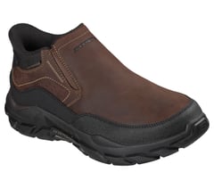Skechers Slip-ins Waterproof Relaxed Fit: Santoro - Rayder — CHOCOLATE / BLACK 3