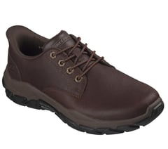 Skechers Slip-ins Relaxed Fit: Santoro - Reeve — RED / BROWN 4