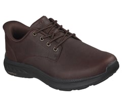 Skechers Slip-ins Relaxed Fit: Pollard - Colt — RED / BROWN 4